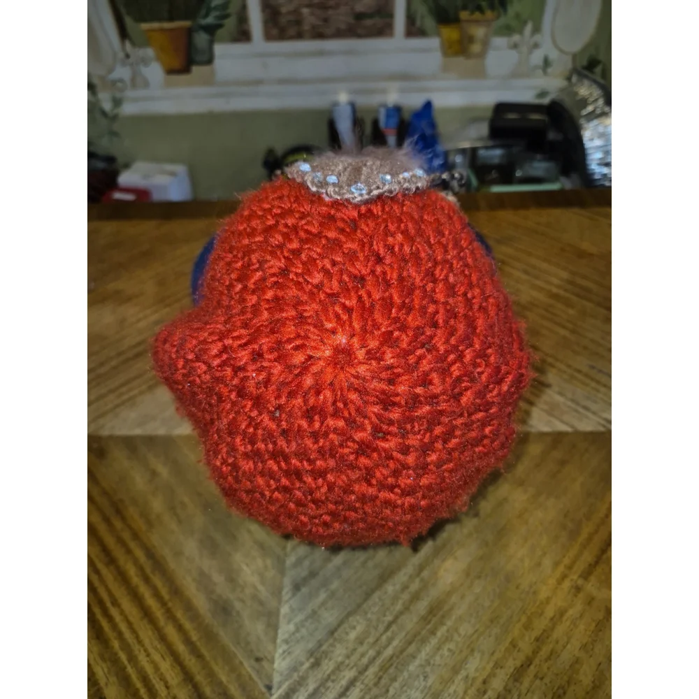 VINTAGE Hand Made Knitted Beanie/Stocking Women's Winter Cap/Hat OAFM #752g